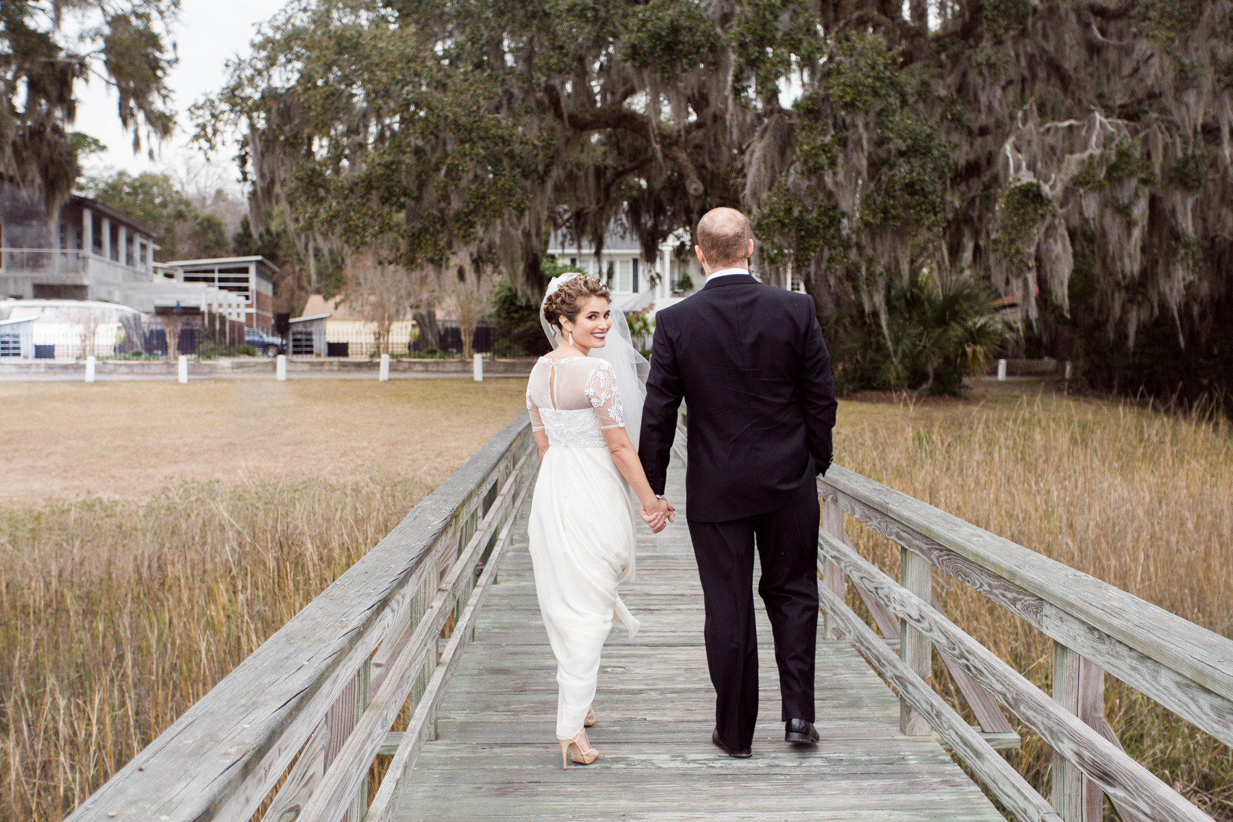 Wallis + Randall | A Savannah Georgia Wedding | Plantation Club | Trevor Rappleye | KTG Entertainment | Merry Times | Marche de Macaroons | Tim Harris - Old Savannah Tours | © Carly Arnwine Photography