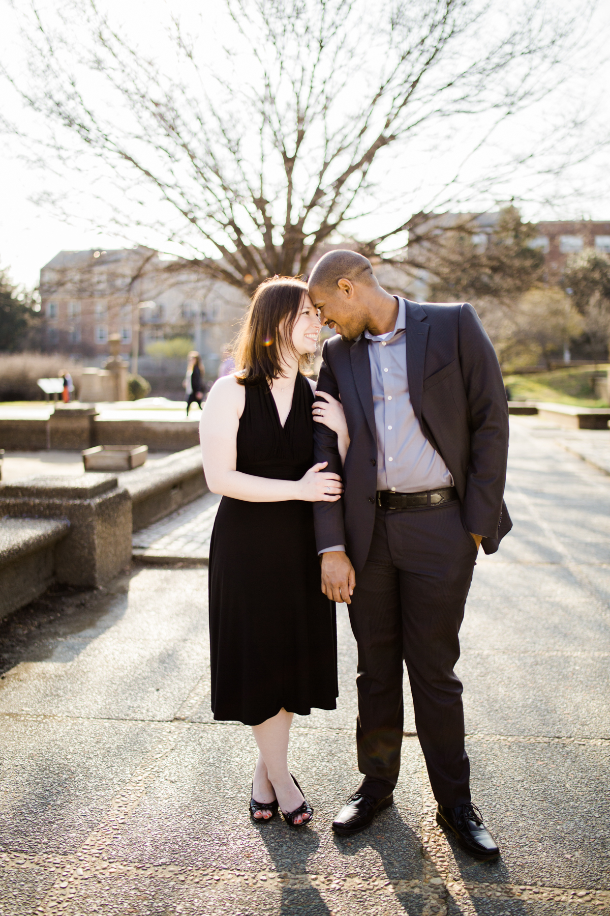A Scavenger Hunt Proposal | Meridian Hill Park | Washington, DC Engagement | © Carly Arnwine Photography
