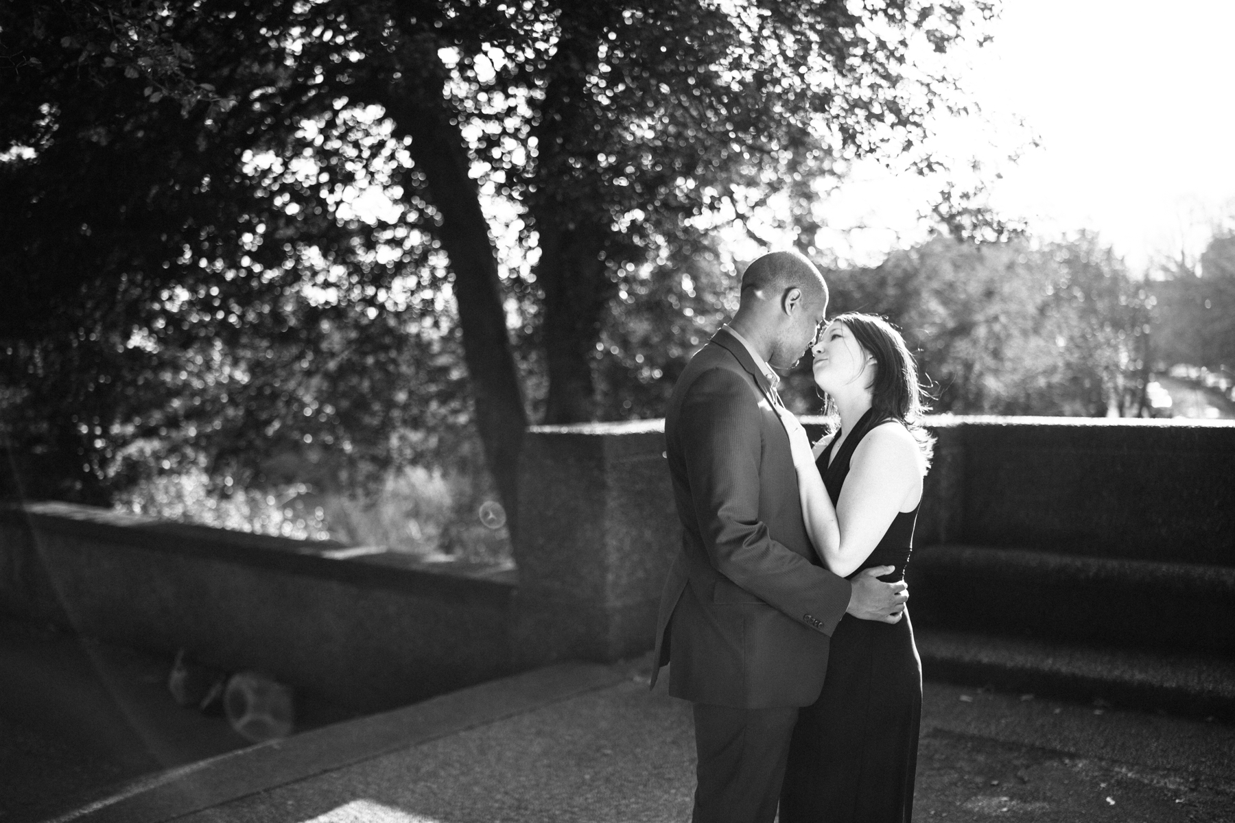 A Scavenger Hunt Proposal | Meridian Hill Park | Washington, DC Engagement | © Carly Arnwine Photography