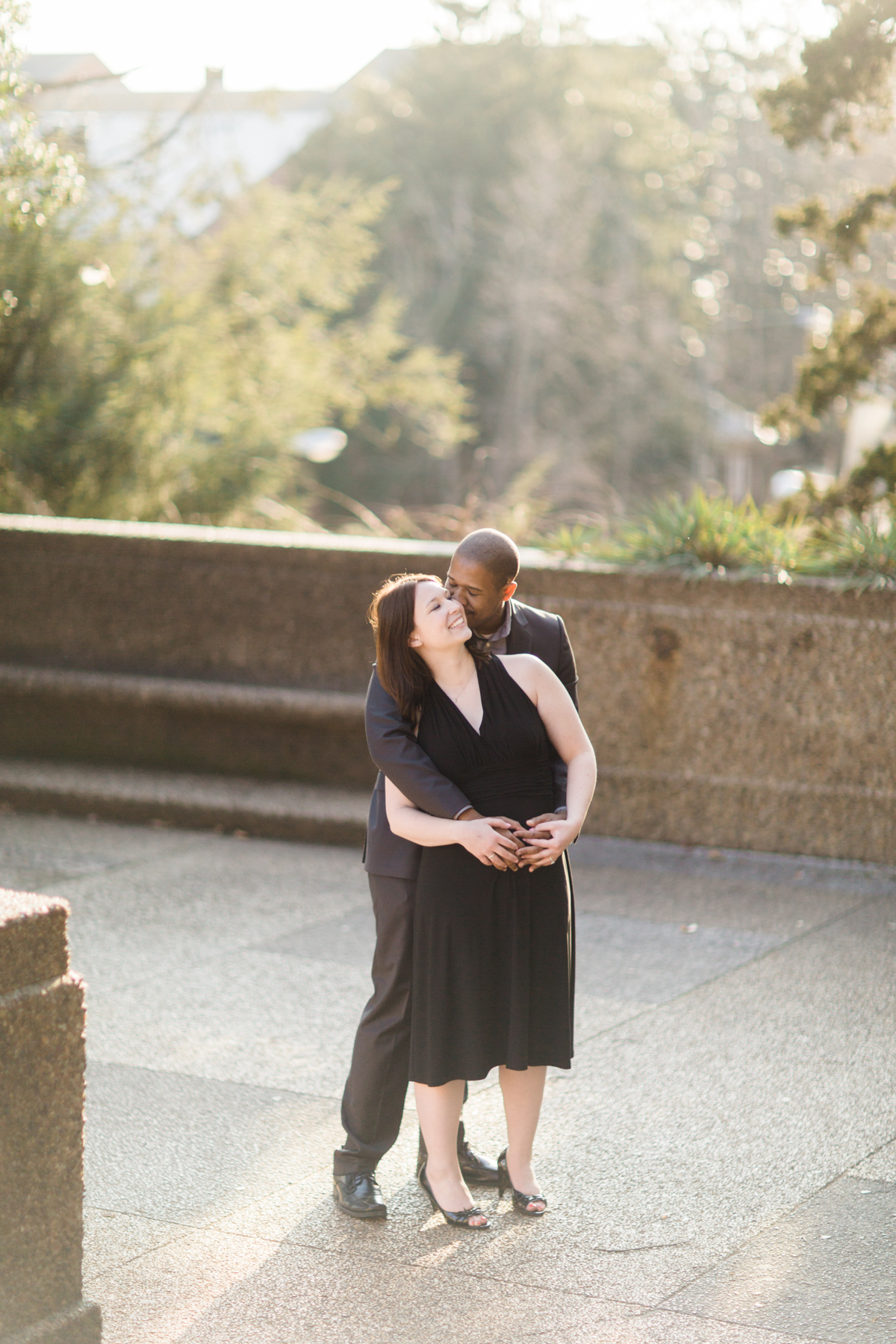 A Scavenger Hunt Proposal | Meridian Hill Park | Washington, DC Engagement | © Carly Arnwine Photography