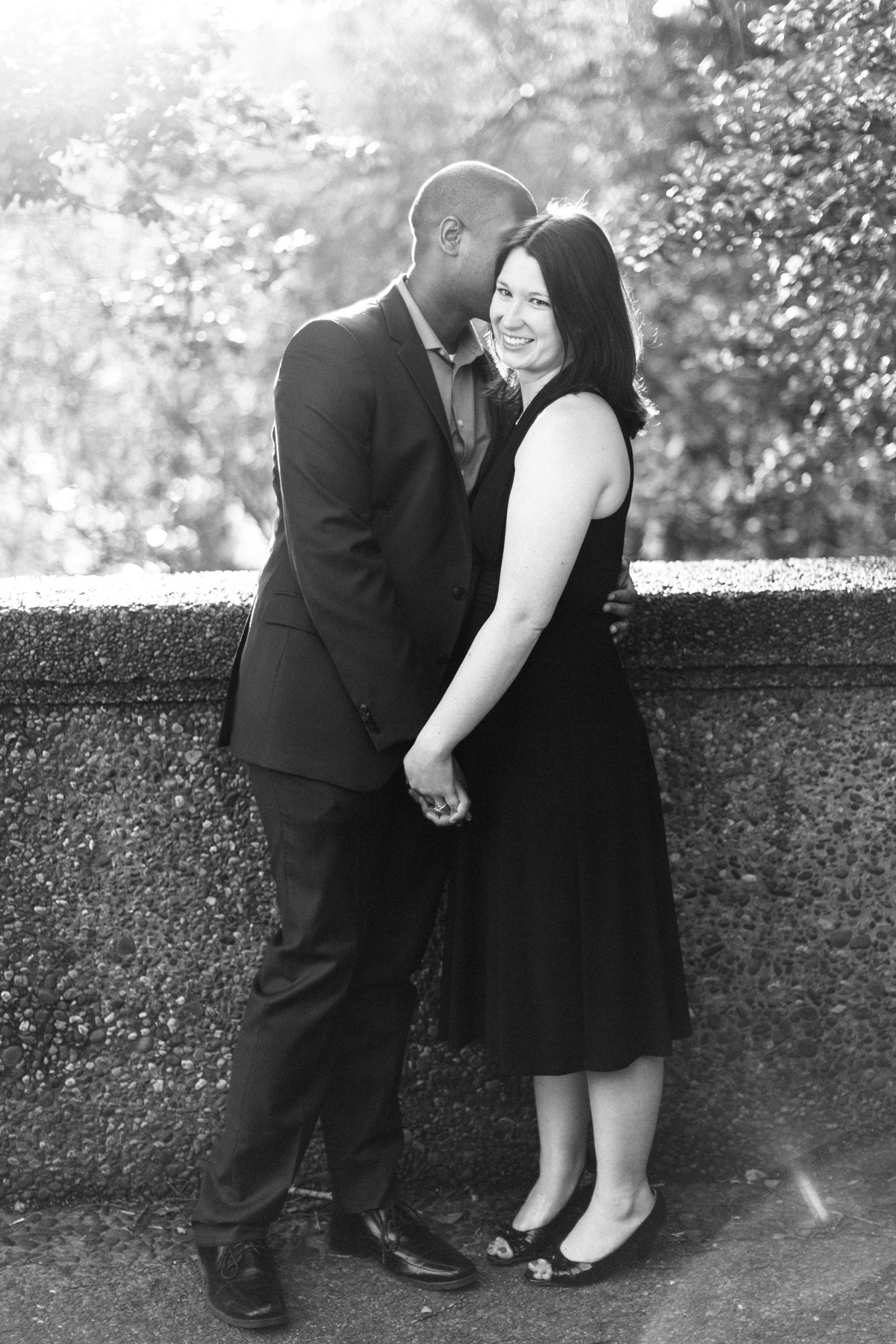 A Scavenger Hunt Proposal | Meridian Hill Park | Washington, DC Engagement | © Carly Arnwine Photography