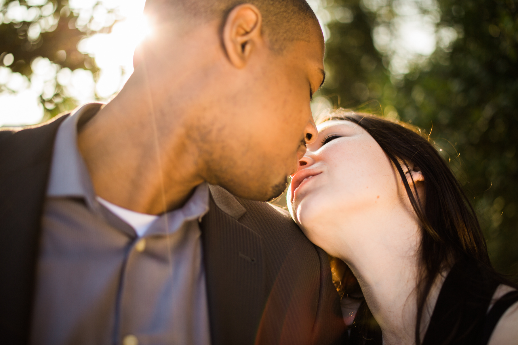 A Scavenger Hunt Proposal | Meridian Hill Park | Washington, DC Engagement | © Carly Arnwine Photography