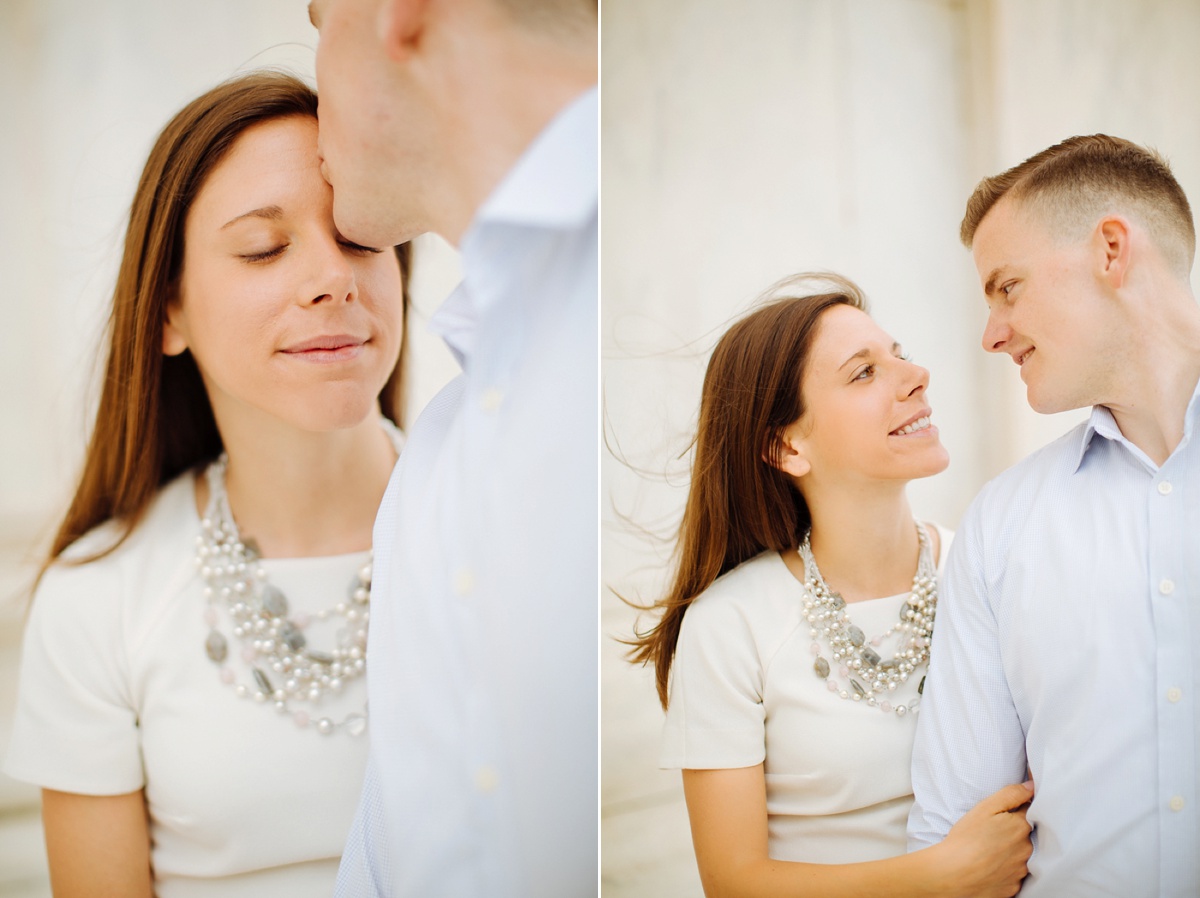 Jackie + Ryan | A Jefferson Memorial | © Carly Arnwine Photography