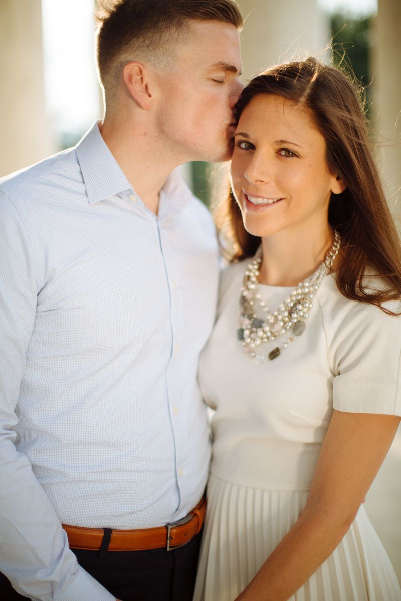 Jackie + Ryan | A Jefferson Memorial | © Carly Arnwine Photography