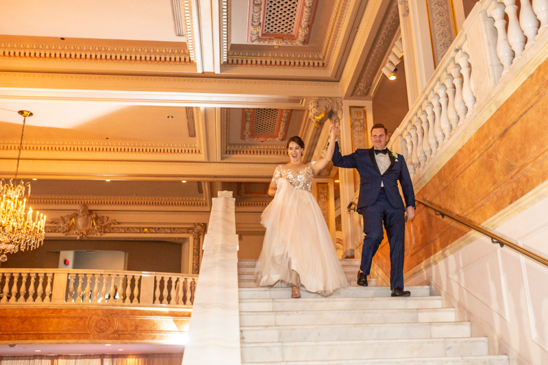 Claire + Joey | National Museum of Women in the Arts Wedding | Washington DC Wedding | © Carly Arnwine Photography