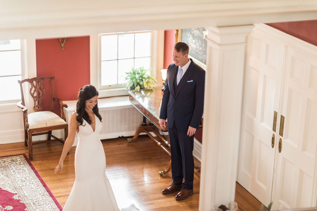 Erik + Elizabeth | Historic Rosemont Manor | Berryville, Virginia Wedding | © Carly Arnwine Photography 