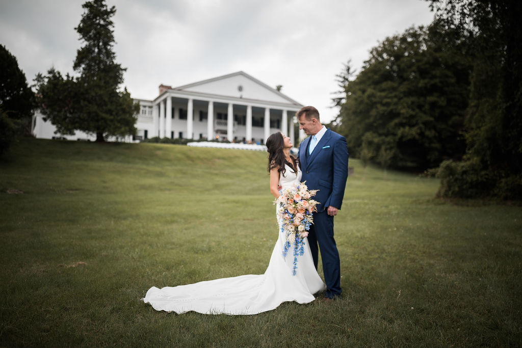 Erik + Elizabeth | Historic Rosemont Manor | Berryville, Virginia Wedding | © Carly Arnwine Photography 