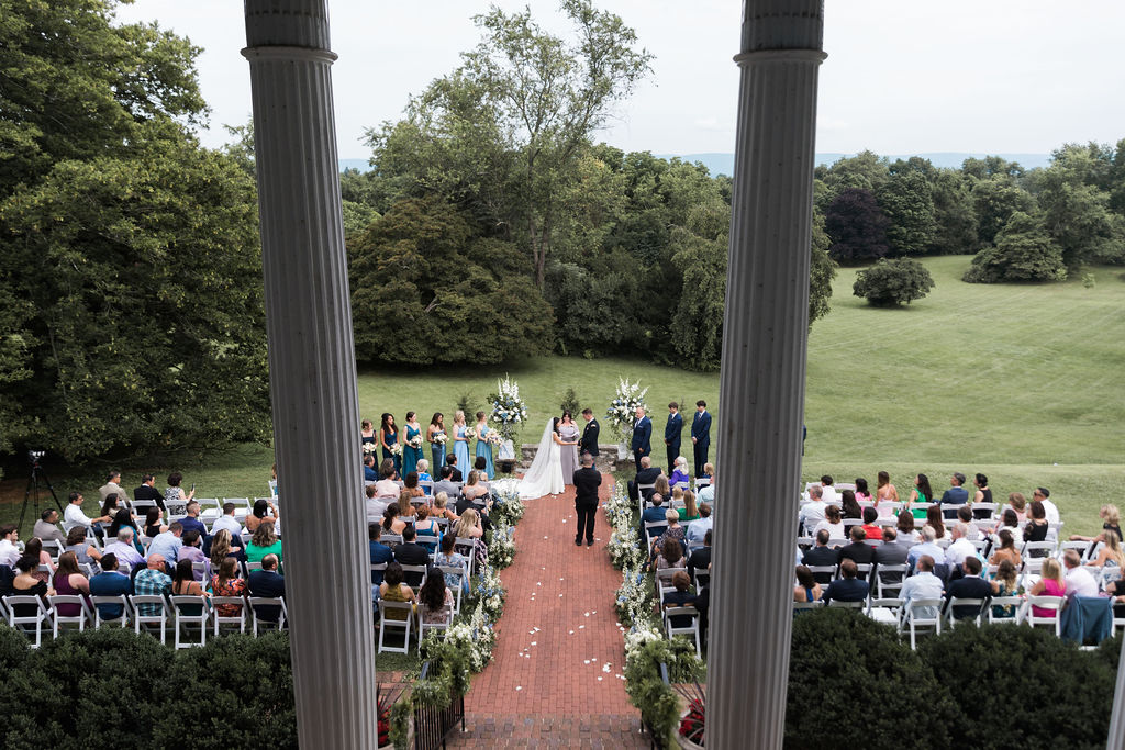 Erik + Elizabeth | Historic Rosemont Manor | Berryville, Virginia Wedding | © Carly Arnwine Photography 
