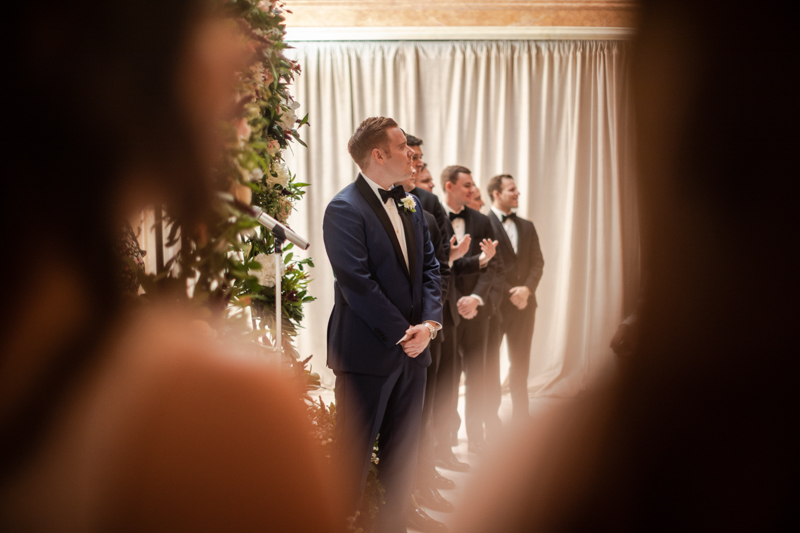 Claire + Joey | National Museum of Women in the Arts Wedding | Washington DC Wedding | © Carly Arnwine Photography