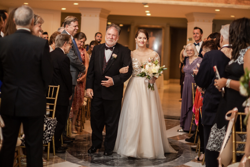 Claire + Joey | National Museum of Women in the Arts Wedding | Washington DC Wedding | © Carly Arnwine Photography