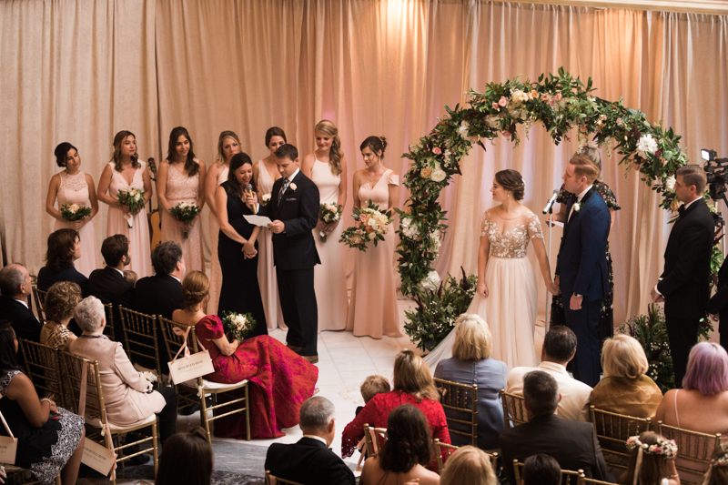 Claire + Joey | National Museum of Women in the Arts Wedding | Washington DC Wedding | © Carly Arnwine Photography