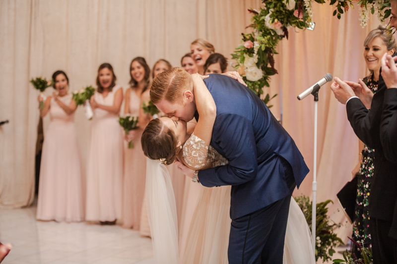 Claire + Joey | National Museum of Women in the Arts Wedding | Washington DC Wedding | © Carly Arnwine Photography