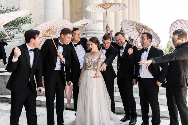 Claire + Joey | National Museum of Women in the Arts Wedding | Washington DC Wedding | © Carly Arnwine Photography