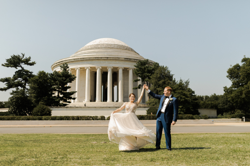 Claire + Joey | National Museum of Women in the Arts Wedding | Washington DC Wedding | © Carly Arnwine Photography